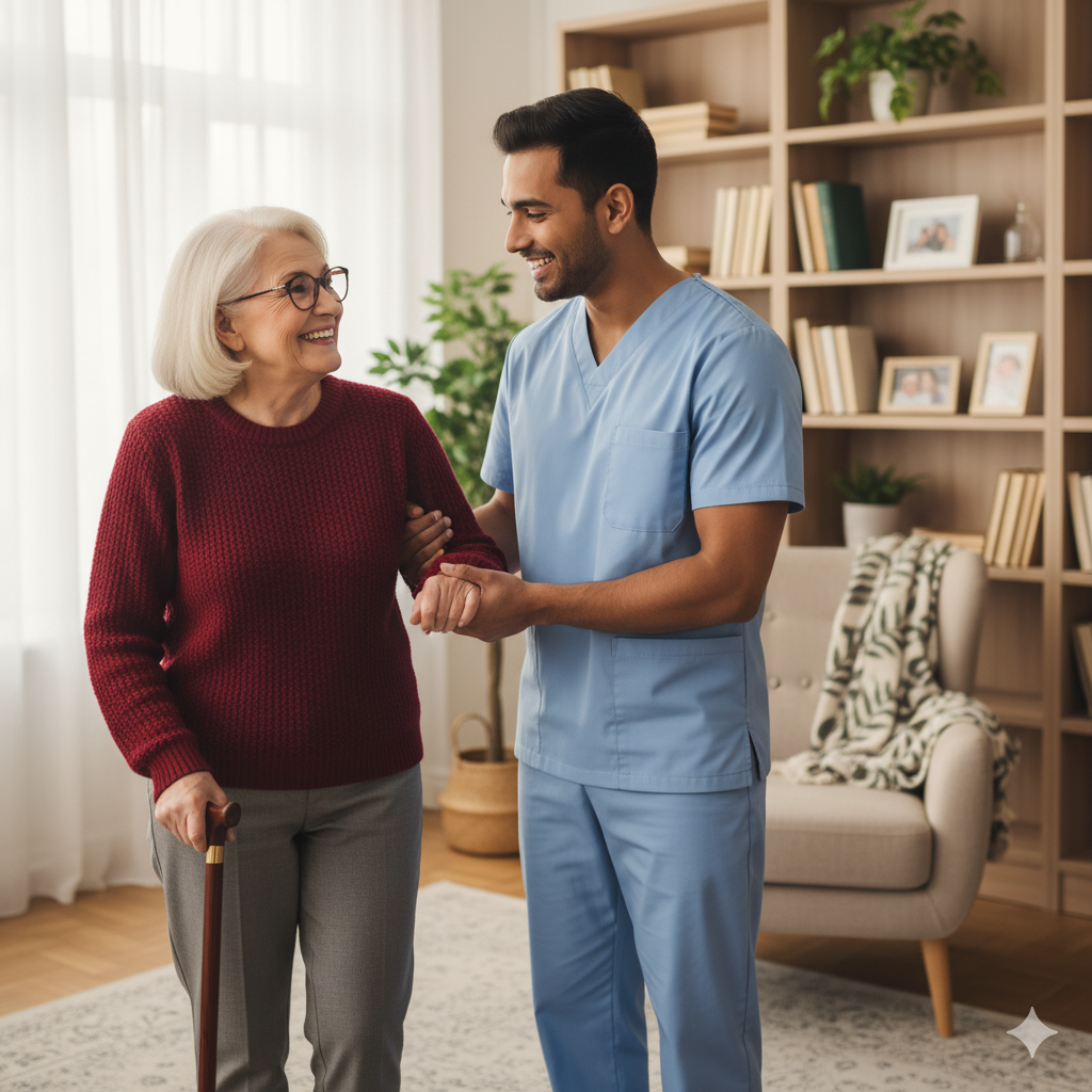 Final Coat team refreshing a retirement and aged-care community